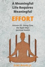 A Meaningful Life Requires Meaningful Effort by Scott Brooks, Jr Paperback Book