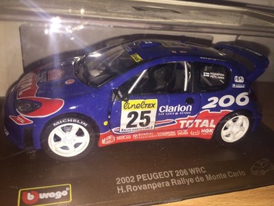 PEUGEOT プジョー206 WRC ミニカー 1/32 PEUGEOT「プジョー 206 WRC 1/32 プルバックカー」ミニカー｜Yahoo