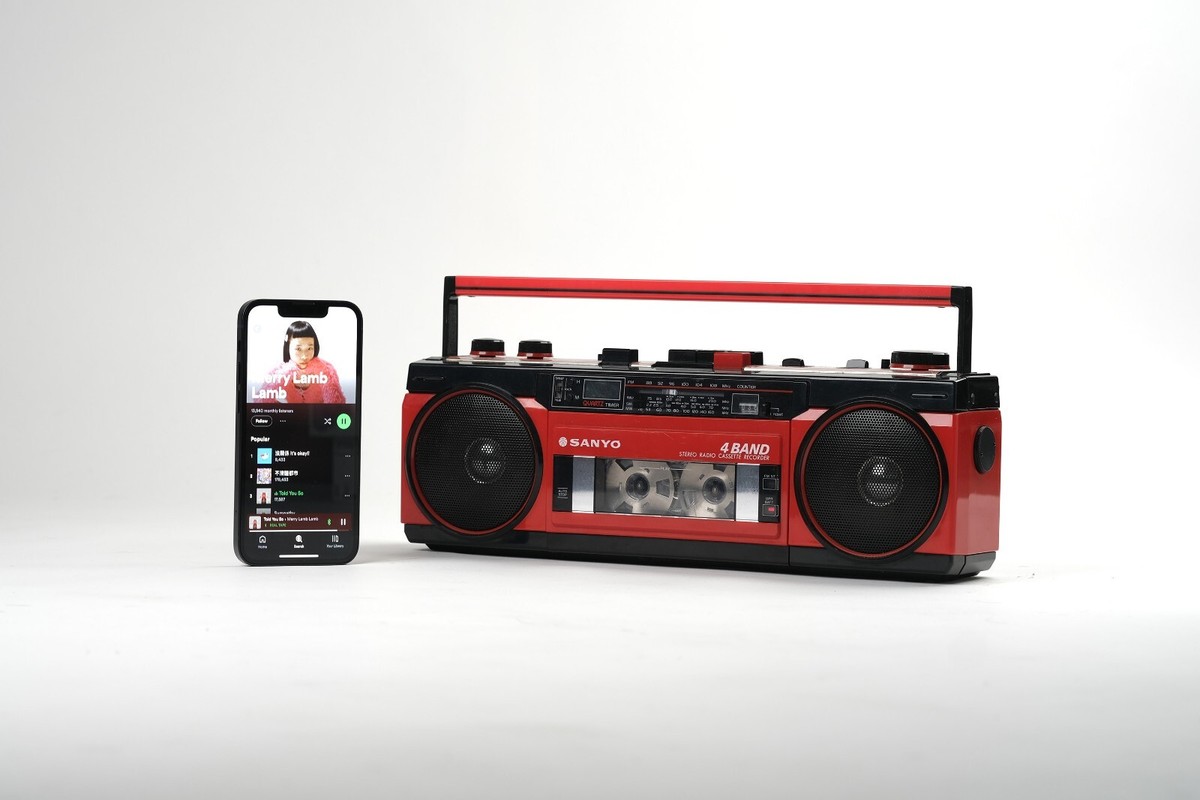 NINMLab ninm lab IT'S REAL Bluetooth Speaker + Cassette