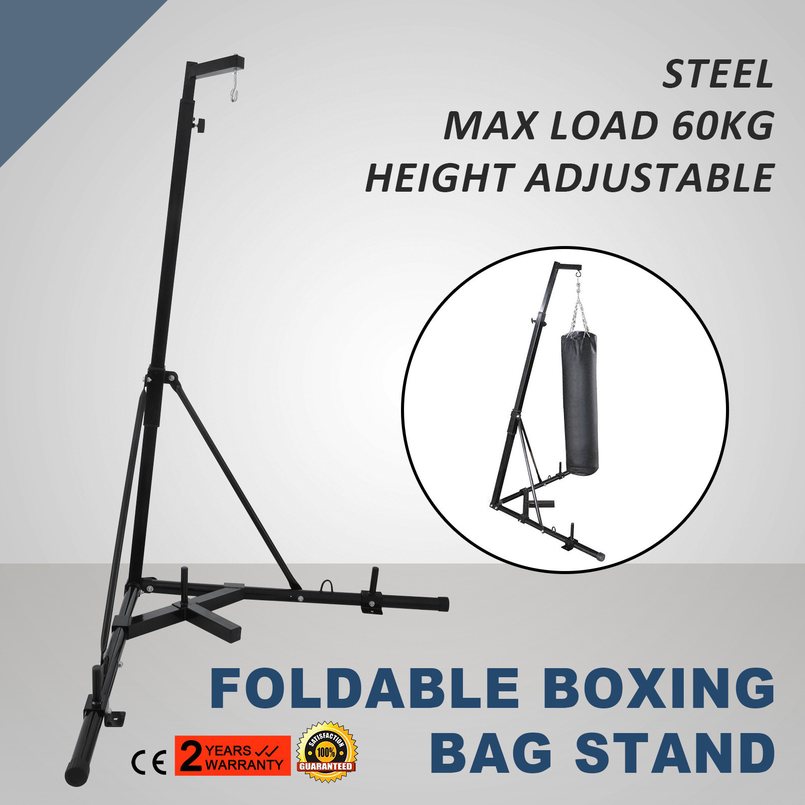 gold's gym heavy bag stand