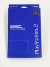 NEW OFFICIAL SONY PLAYSTATION TWO HORIZONTAL STAND SCPH-10110 G BLUE