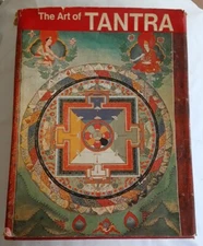 The Art of Tantra by Philip Rawson Rawson Vintage HC Book DJ Illustrated