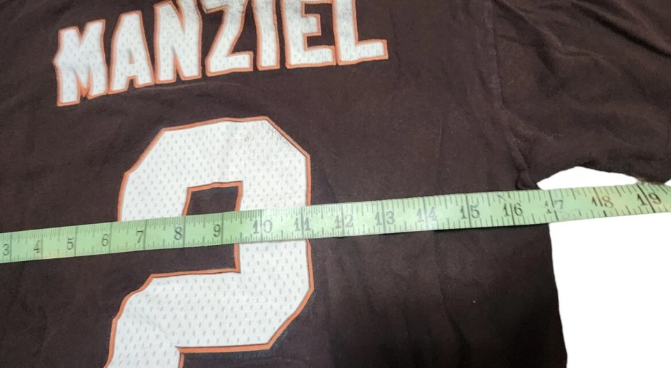 Majestic Cleveland Browns Johnny Manziel Camiseta Jersey Para Hombre Talla PEQUEÑA Foto 3 de 4