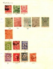 Collection de timbres TURQUIE - neufs* et oblitérés (repertoriés YT)