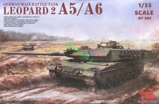 Border BT-002 German Main Battle Tank Leopard 2 A5/A6 EARLY LATE 3IN1 Model Kit