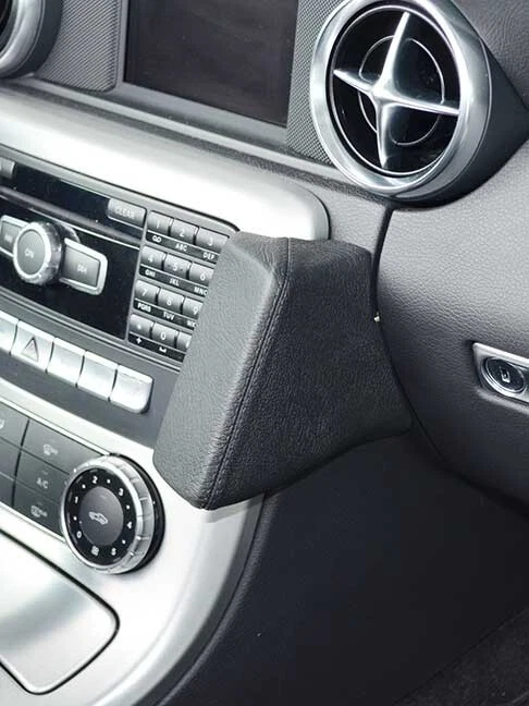 KUDA Support Pour Console Cuir 091875 Pour Mercedes Benz SLK dès 03/2011 - Photo 1/4