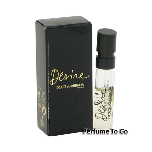 D G The One Desire by Dolce Gabbana for Women NEW Fragrance Vial Spray Sample