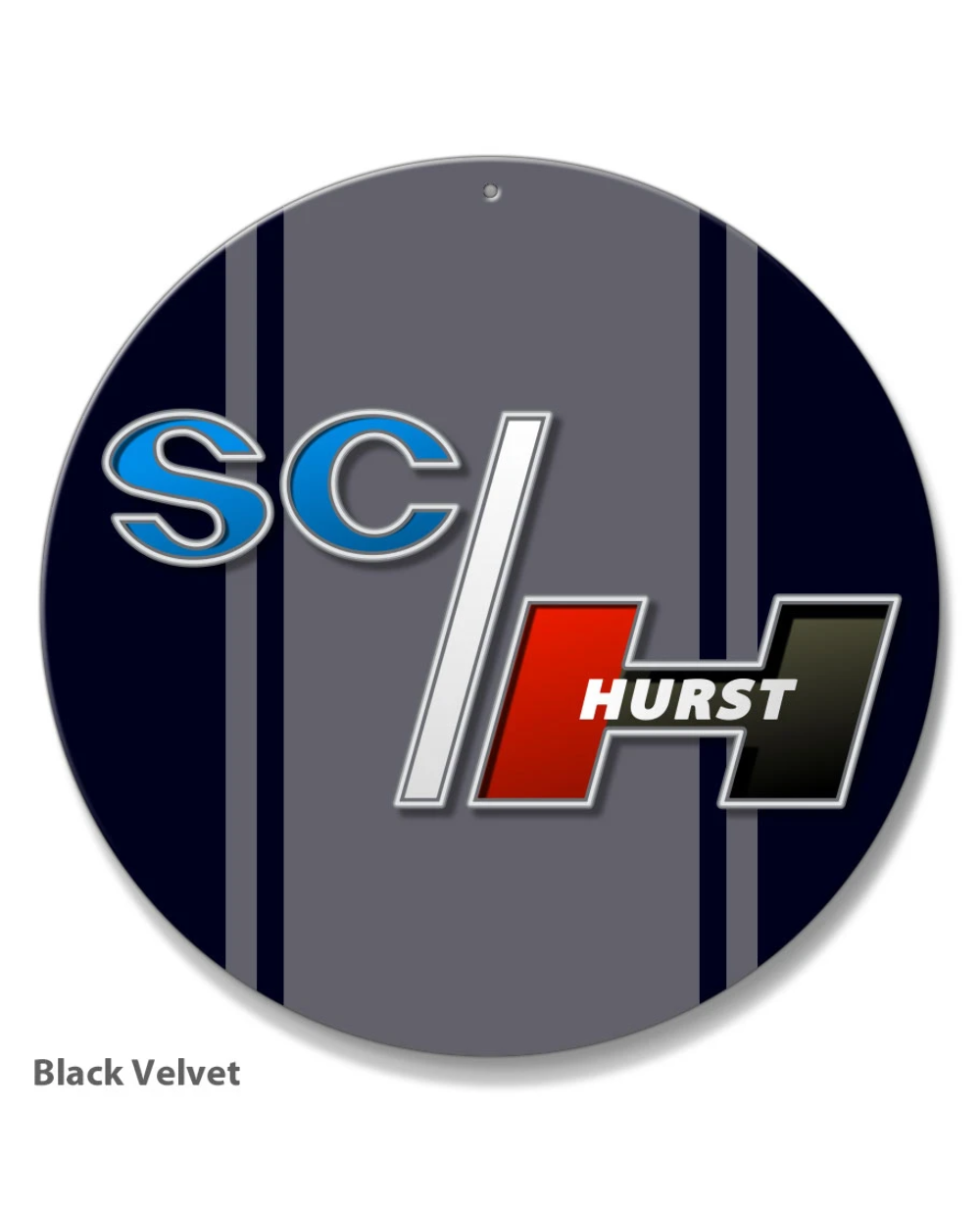 1969 AMC Hurst S/C Rambler Emblem Novelty Round Aluminum Sign - 14 ...
