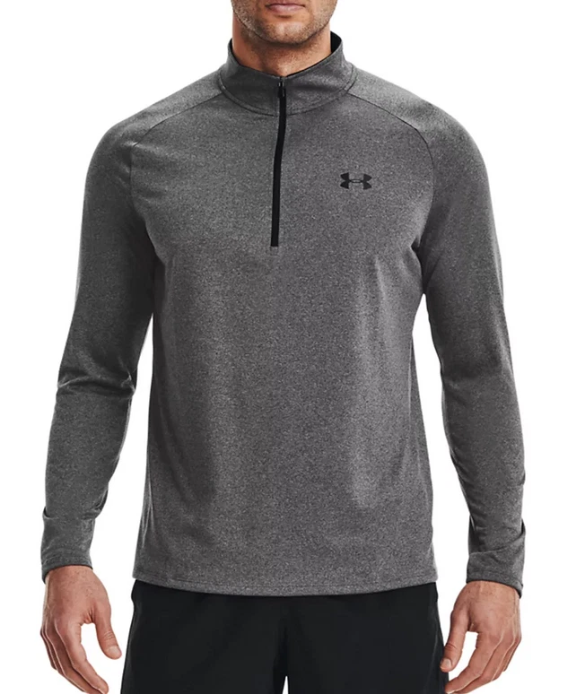 Under Armour Men's UA Tech Half-Zip Pullover, Carbon Heather, 3XL