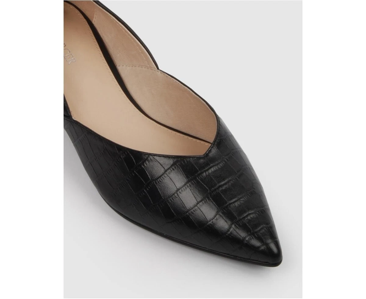 Jo Mercer Leather Carlisle Dress Flats Size EU 38 AU 7.5