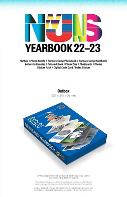 NewJeans - YearBook 22-23 Photo Card K-Pop Sticker Book Girl Band