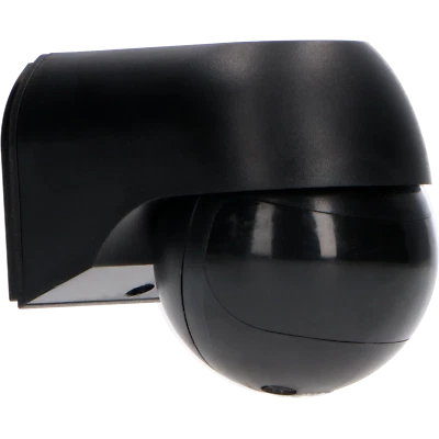 LED'S LIGHT Aufputz-Bewegungsmelder Bewegungssensor Sensor schwarz 180° IP54