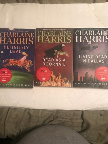 Lot of 9 CHARLAINE HARRIS Sookie Stackhouse Novel & Trueblood 1st Season DVDs - Picture 12 of 12