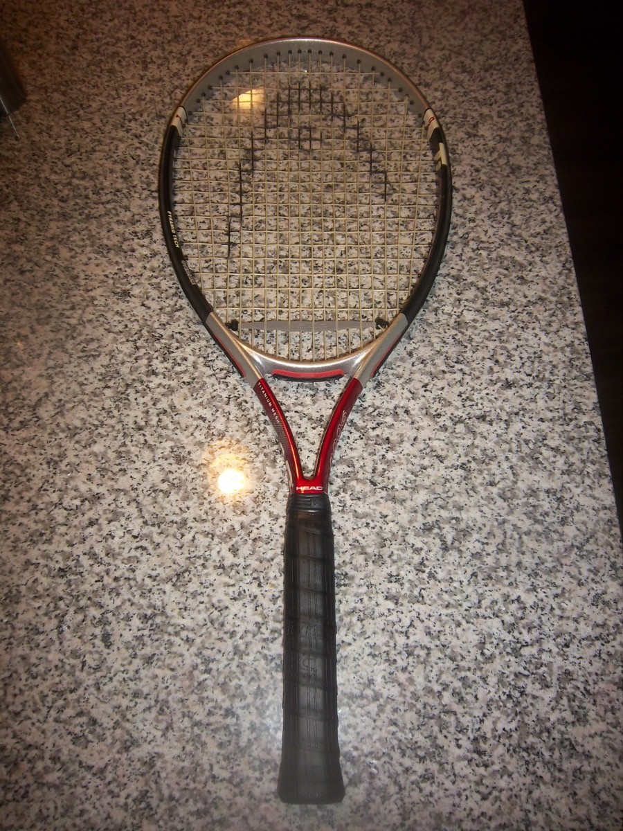 タカロン HEAD OVERSIZE Ti CARBON 9000 TENNIS RACQUET - 4 3/8 GRIP