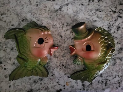 Mr. & Mrs Fish  1969 Miller Studios  (Damaged But Still together  ) 