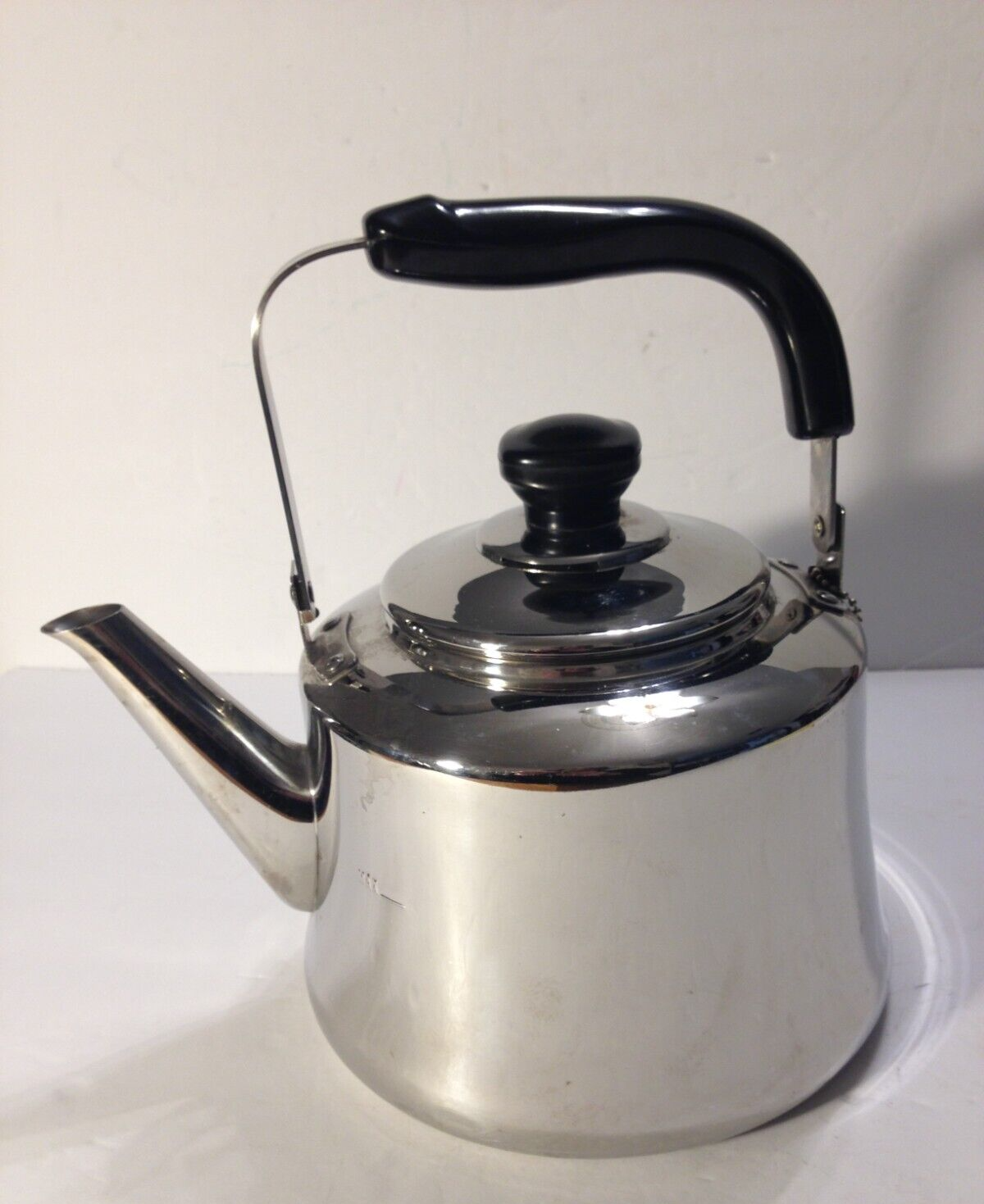 Large Potobelo Italia Tea Pot Stainless Steel 3.5 Quart eBay