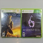Halo 3 (Xbox 360, 2007)  and Resident Evil 6 lot of 2 games