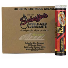 Schaeffer's Oil Moly EP Synthetic Plus Waterproof Grease (30 tubes) #274 NLGI#0