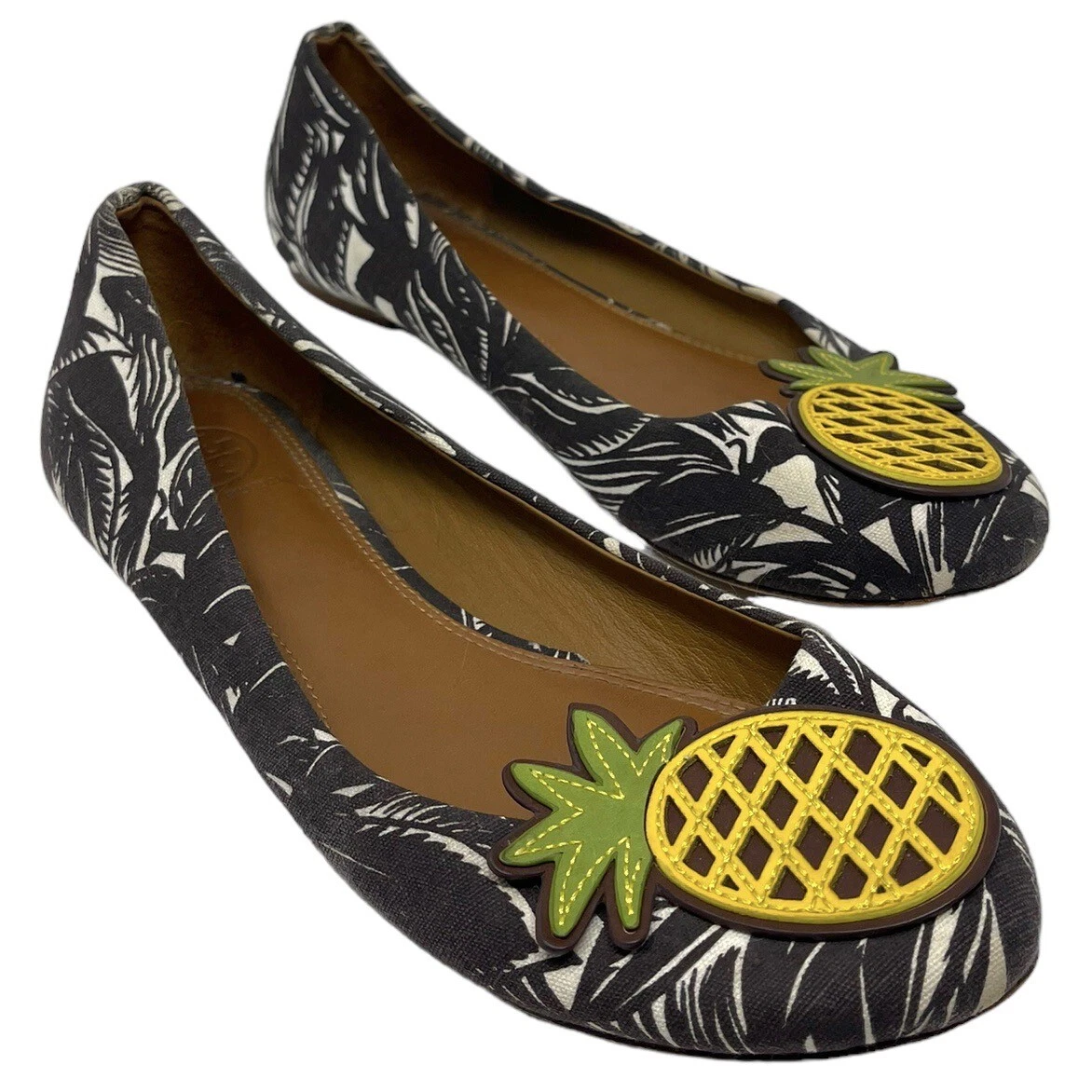 Tory burch deals pineapple shoes