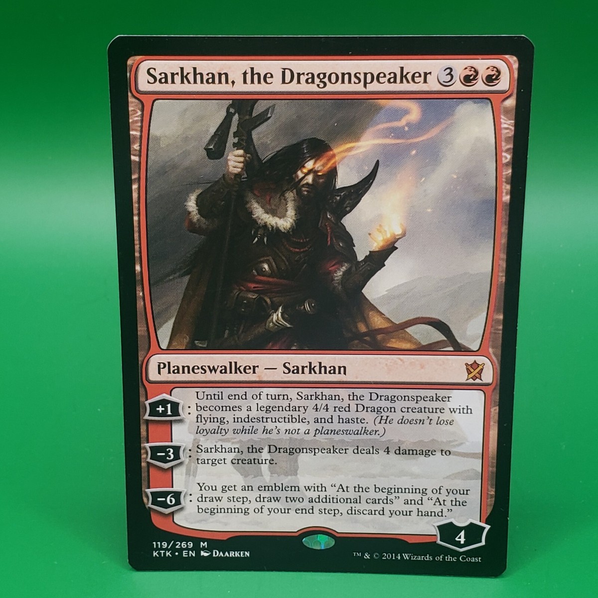 sarkhan mtg cards Sarkhan, the Dragonspeaker Emblem [Khans of Tarkir Tokens] you may have Sarkhan How useful is Sarkhan, the