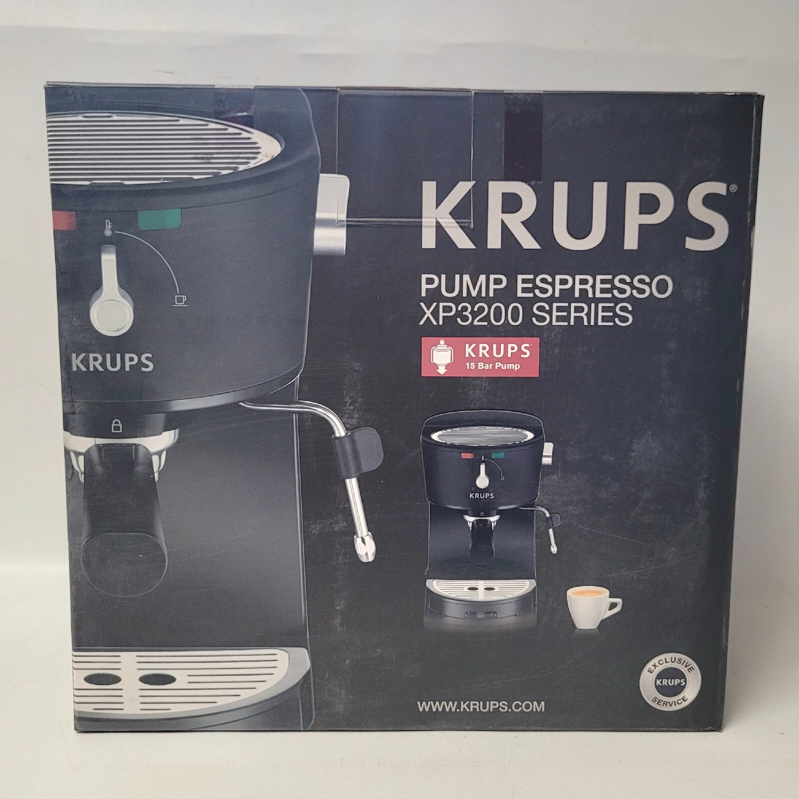 Krups XP3200 Series Opio Pump Boiler Espresso Machine eBay