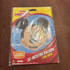 Disney Mickey Mouse Face All Occasion and For All Ages 35" Foil Balloon