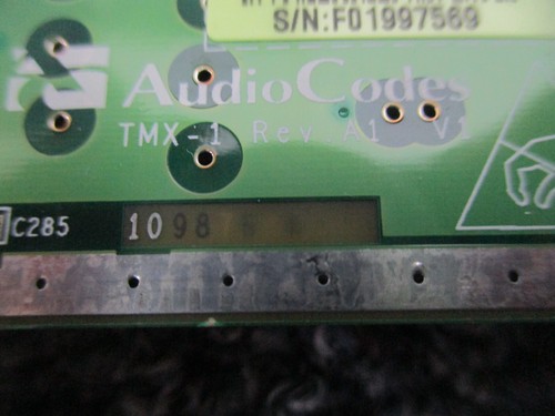 AudioCodes TMX-1 Rev:A1 TRUNKS Module Mediant 1000 FASB00398/C08 - Picture 6 of 8