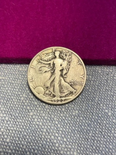 (#100165) Walking Liberty Half Dollar: 1927 S.  Fine/VG.