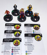 Heroclix: X-Men Animated Phoenix Saga - Uncommon lot Fabian Cortez, Blob, Toad 