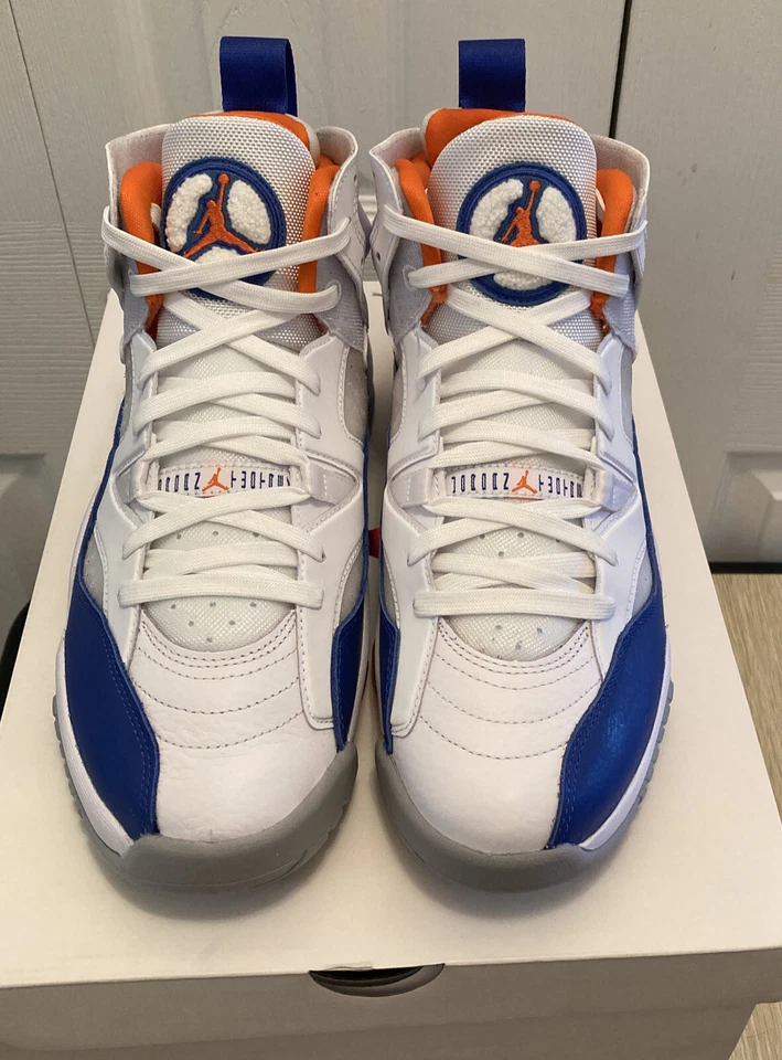 Nike Jordan Jumpman Two Trey Blanco Hyper Royal Para hombres Talla-10. NUEVO CON CAJA. Foto 3 de 4