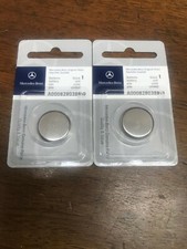 Genuine Original Mercedes Benz Remote Keyless Key Fob Entry Battery 2-pack