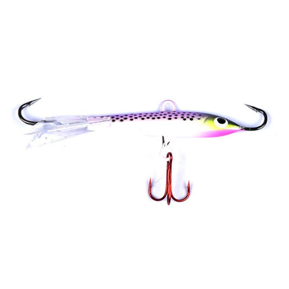  83mm/18g Fishing Lures Treble Hook Ice Fishing Lures Pesca Tackle