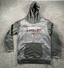 Minnesota Wild NHL Reebok Youth Large Center Ice TNT Speedwick Hoodie