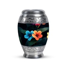 Flowers Memorial Keepsake Urn Ashes Small Urns For Human Ashes Adult 3 Inch