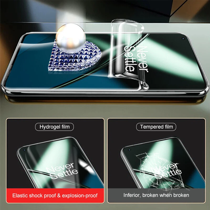 For OnePlus 11, 6in1 Front Back Soft Hydrogel Film Screen Protector Camera Lens - Image 3 of 4