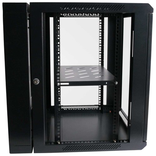 12RU 600mm Deep Wall Mount Server Rack / Network Cabinet + Swing Frame - Picture 2 of 6