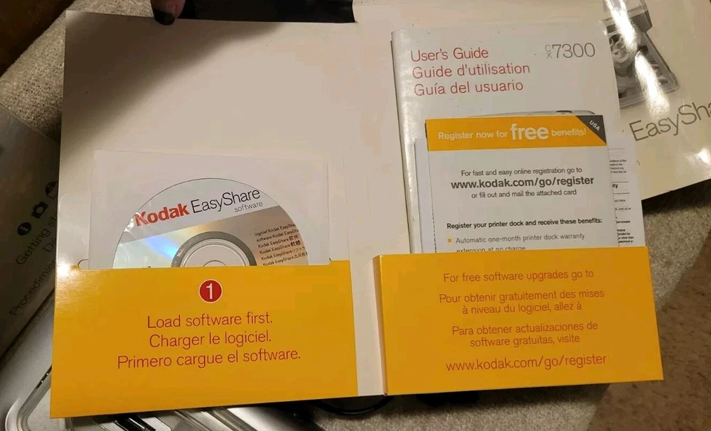 Kodak Easy Share Digital Photo Printer Dock Series 3 w/ Power Supply Bundle