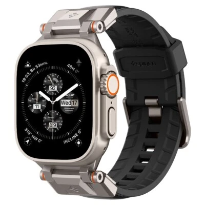 For Apple Watch Ultra 3 2 1 (49mm) | Spigen DuraPro Armor PU Watch Band