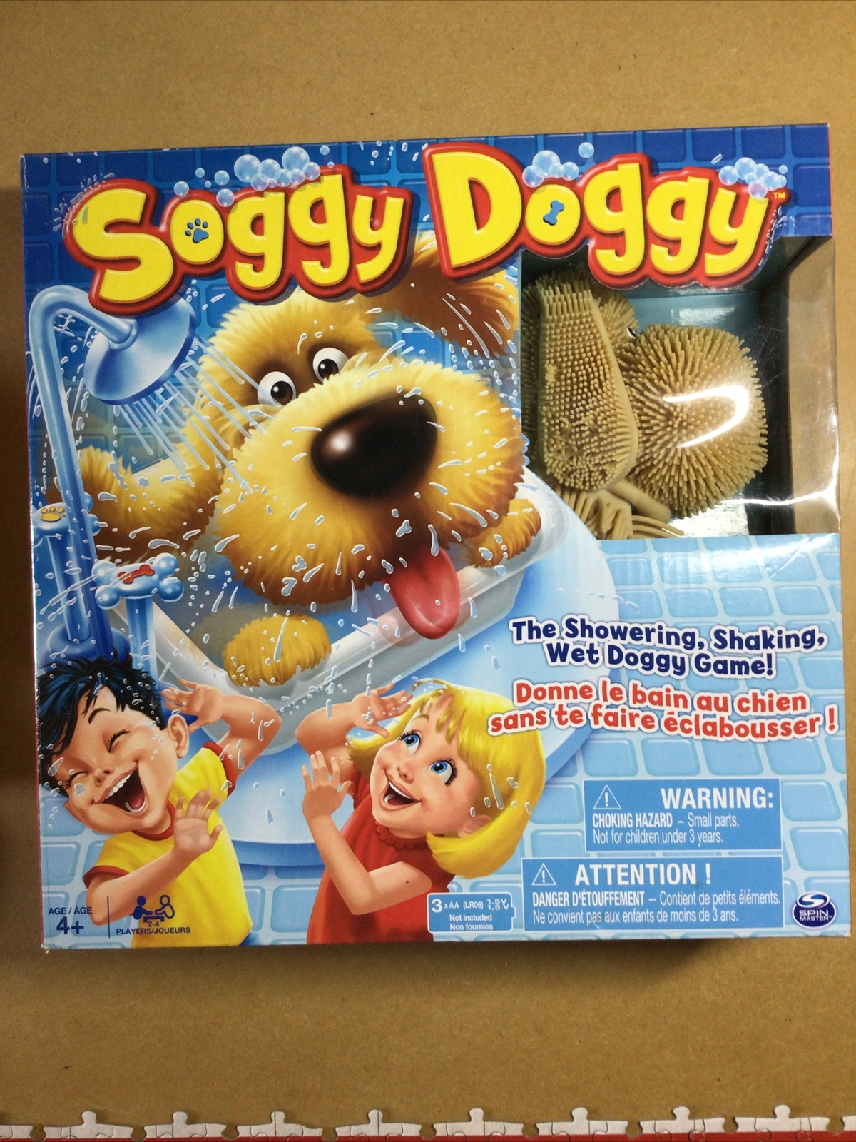 Budget-O Soggy Doggy, The Showering Shaking Wet Dog Award-Winning Board Game for