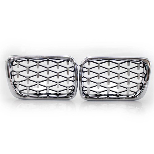 Grille Chrome Diamond Meteor Style 51138195151 For BMW E36 3 Series 1997-1999 AS - Picture 2 of 7