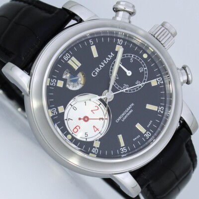GRAHAM FOUDROYANTE BLITZENDE SEKUNDE RATTRAPANTE DOPPELCHRONOGRAPH 2LIAS FULLSET