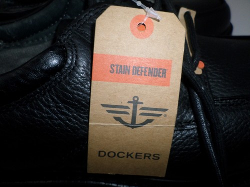 Dockers Stain Defender Shoes Black Lace Up Men's Size 9.5 M - Picture 6 of 11