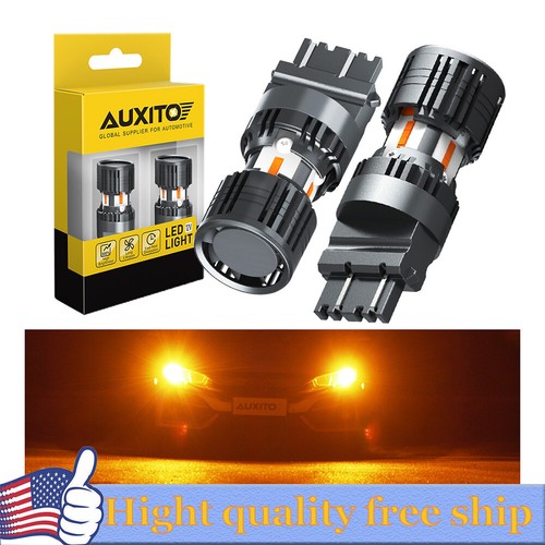 2/4x AUXITO 3156 Amber LED Turn Signal Light Bulb Error Free Anti Hyper Flash