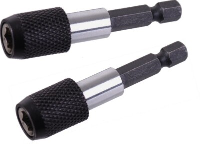 60 mm Schnellspanner Bithalter (2er Pack)