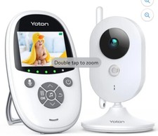 YOTON Baby Monitor with Camera and Audio - Portable 2.4" Baby Monitor YB01