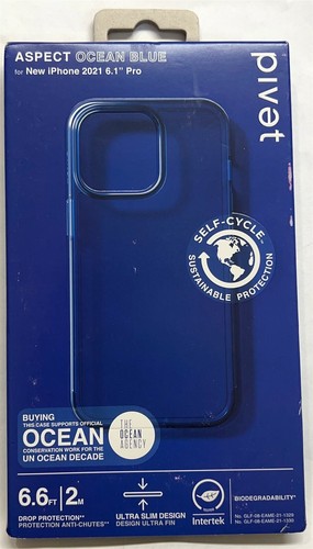Pivet - Aspect Case for iPhone 13 Pro - Ocean Blue