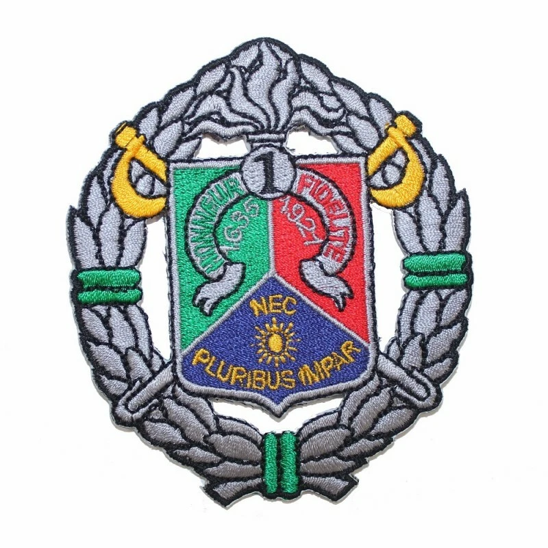 INSIGNE TISSUS DLEM DÉTACHEMENT LÉGION ÉTRANGÈRE MAYOTTE