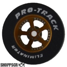 Pro Track Evolution 1-1/16 x .435 Gold Drag Rear Wheels for 3/32 axle