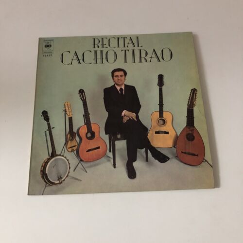 CACHO TIRAO RECITAL LP ARGENTINA COLUMBIA 19622 NM FREE SHIPPNG - 第 1/4 張圖片