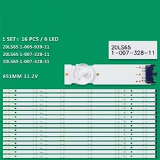 LED Strips For Sony KD-65XH9296, XBR-65X900H,1-007-328-11, 20LS65,65X90CJ